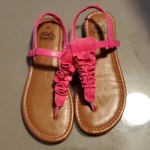 Pink Girls 13 Sandals